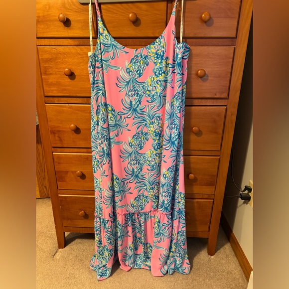 Lilly Pulitzer Winni midi dress large - Picture 4 of 8